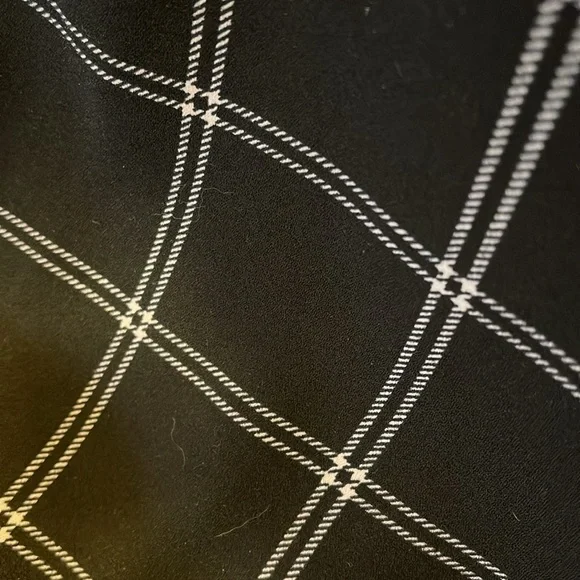 SOLD SOLD SOLD!!!!!A New Day XXL Pullover Dress, Black and White Windowpane - Picture 3 of 9